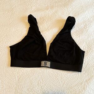 Victoria's Secret Black Bra with Silver Accent
